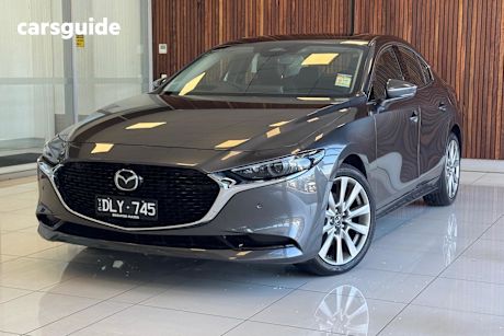 Grey 2024 Mazda 3 Sedan G25 Astina