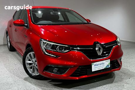 Red 2017 Renault Megane Hatch ZEN F