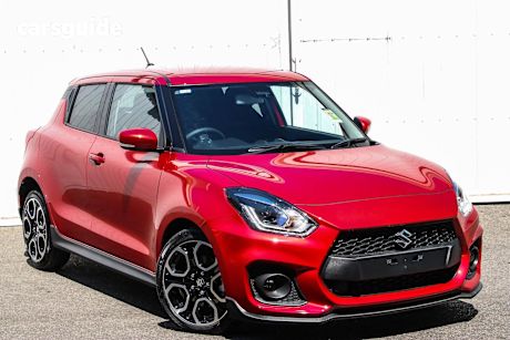 Red 2024 Suzuki Swift Hatch SPORT F