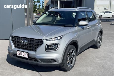 Silver 2020 Hyundai Venue Wagon Active