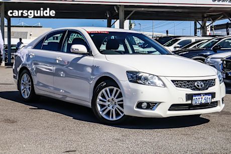 White 2011 Toyota Aurion Sedan AT-X F