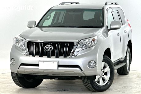 Silver 2016 Toyota Landcruiser Prado Wagon Gxl (4X4)