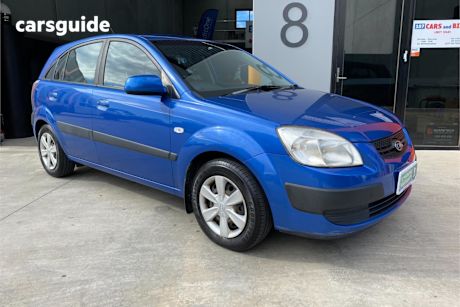 Blue 2007 Kia RIO Hatch LX F