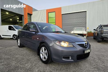 Grey 2008 Mazda Mazda3 Sedan NEO SPORT F