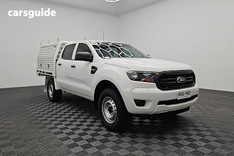 White 2021 Ford Ranger Ute Tray XL 4X4