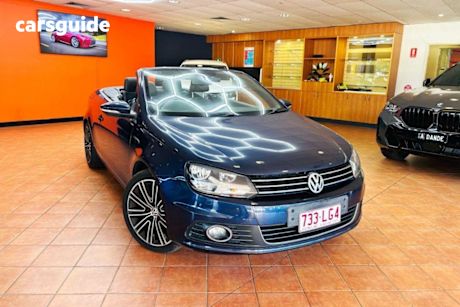 Blue 2011 Volkswagen EOS Convertible 103 TDI 1F MY11