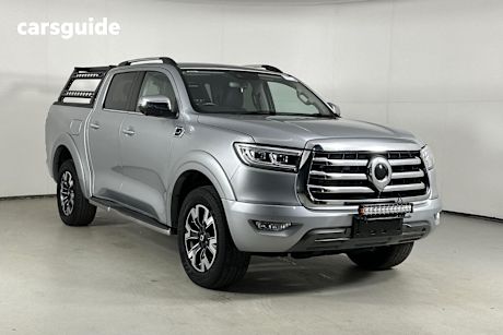Silver 2024 GWM UTE Dual Cab Utility Cannon-X (4X4)