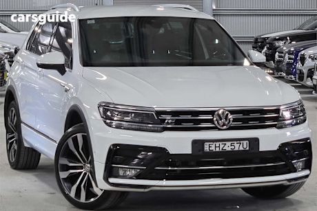White 2019 Volkswagen Tiguan SUV 162TSI HIGHLINE 4WD