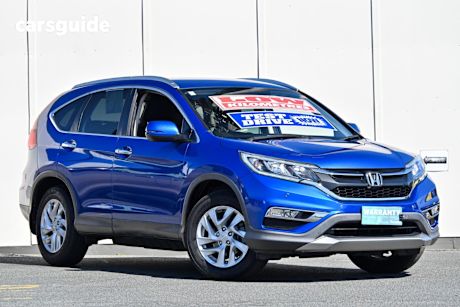 Blue 2015 Honda CR-V SUV VTI-S F
