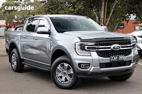 Silver 2022 Ford Ranger Ute Tray XLT 4X4