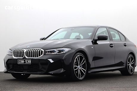 Black 2023 BMW 3 Sedan 330I M SPORT R