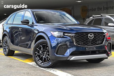Blue 2025 Mazda CX-70 SUV G50E GT 4X4