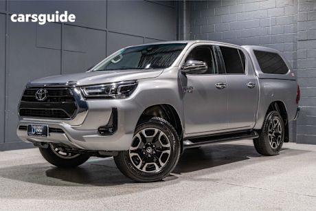 Silver 2022 Toyota Hilux Ute Tray SR5 4X4