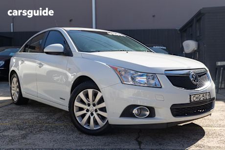White 2012 Holden Cruze Sedan Cdx