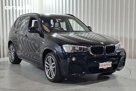 Blue 2016 BMW X3 Wagon Xdrive 20I