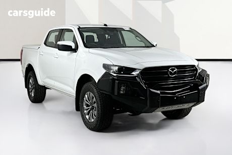 White 2023 Mazda BT-50 Dual Cab Pick-up Xt (4X4)