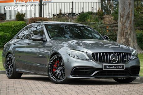Grey 2019 Mercedes-Benz C-CLASS Sedan C63 AMG S R