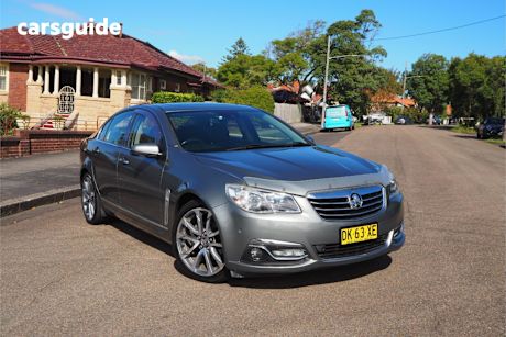 Grey 2015 Holden Calais Sedan V