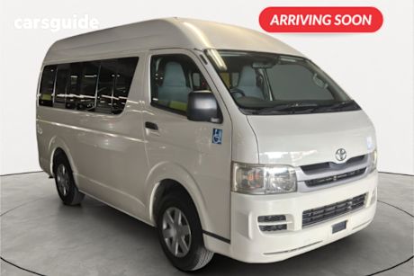 White 2008 Toyota HiAce OtherCar WELCAB