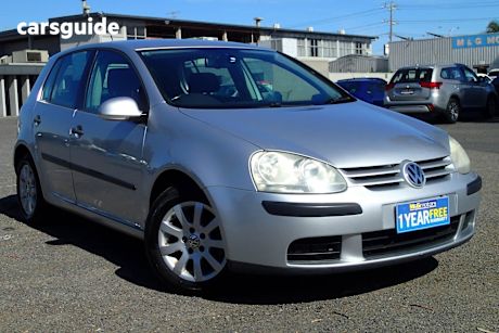 Silver 2005 Volkswagen Golf Hatchback 2.0 Fsi Comfortline