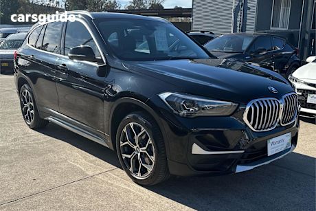 Black 2021 BMW X1 Wagon Sdrive 18D