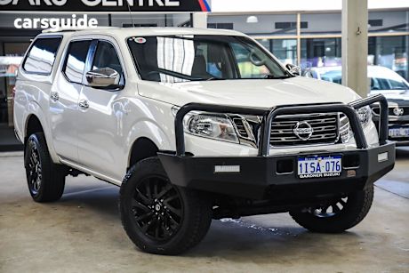 White 2020 Nissan Navara Ute Tray RX 4X4