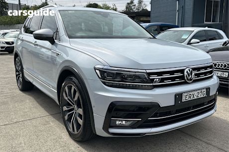White 2018 Volkswagen Tiguan SUV 162TSI HIGHLINE ALLSPACE 4WD