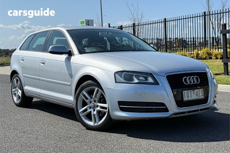Silver 2010 Audi A3 Hatch TFSI ATTRACTION F