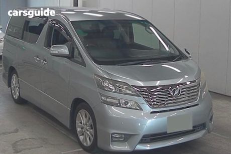 Grey 2008 Toyota Vellfire SUV 2.4 Z LUXURY 7 SEATER