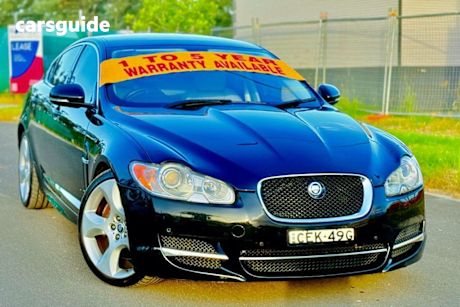 Black 2011 Jaguar XF Sedan 3.0 V6 Diesel S Luxury