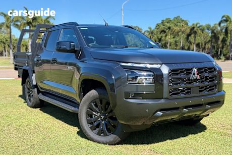 Grey 2025 Mitsubishi Triton Ute Tray GSR 4X4