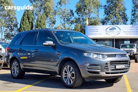 Grey 2011 Ford Territory Wagon Titanium (Rwd)