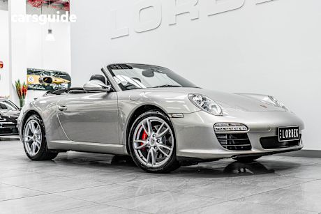 Silver 2011 Porsche 911 Cabriolet Carrera