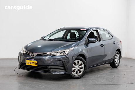 Grey 2017 Toyota Corolla Sedan Ascent