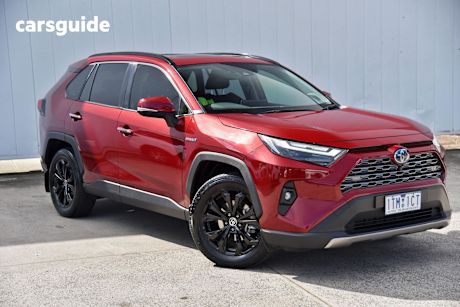Red 2021 Toyota RAV4 SUV CRUISER F