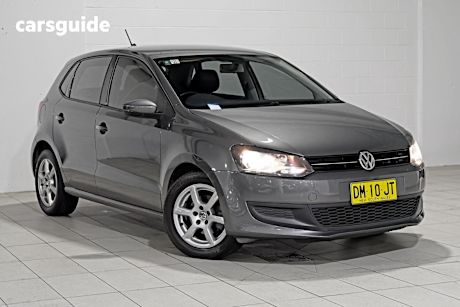 Grey 2014 Volkswagen Polo Hatchback 77 Tsi Comfortline