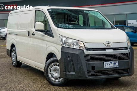 White 2020 Toyota HiAce Commercial R