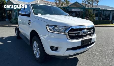 White 2018 Ford Ranger Ute Tray XLT 4X4