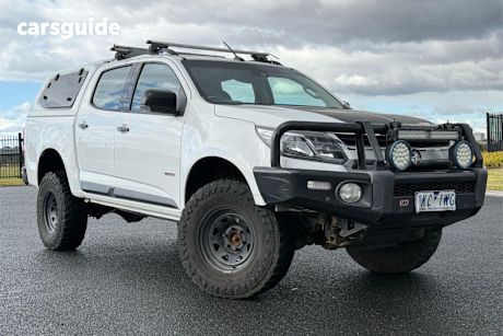 White 2017 Holden Colorado Ute Tray Z71 4X4