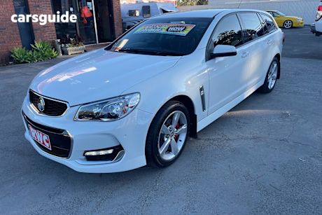 White 2015 Holden Commodore SUV SV6 R