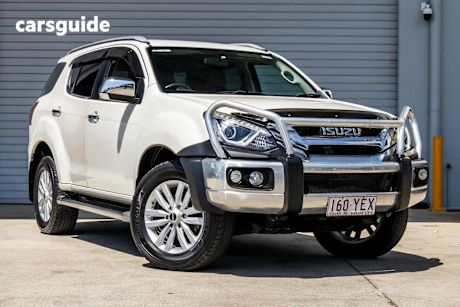 White 2018 Isuzu MU-X SUV LS-T 4X4