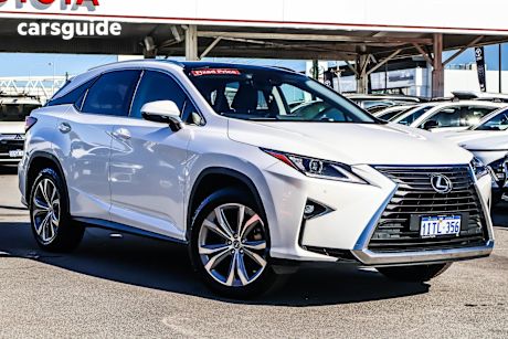 White 2018 Lexus RX300 Wagon Luxury
