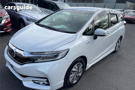 White 2019 Honda Shuttle SUV HYBRID