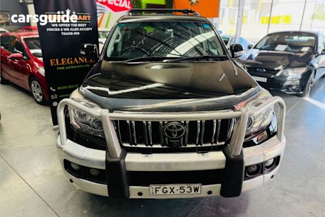 Black 2012 Toyota Landcruiser Prado SUV KAKADU 4X4
