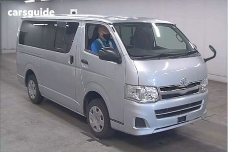 Silver 2013 Toyota HiAce Commercial LWB GRAND LUXURY - 6 SEATER AUTO