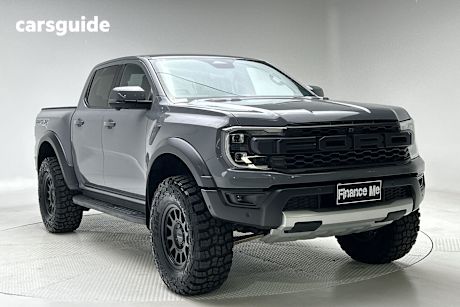 Grey 2024 Ford Ranger Ute Tray RAPTOR 4X4