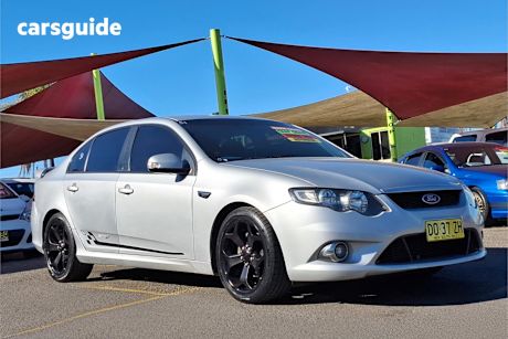 Silver 2010 Ford Falcon Sedan Xr6 50Th Anniversary
