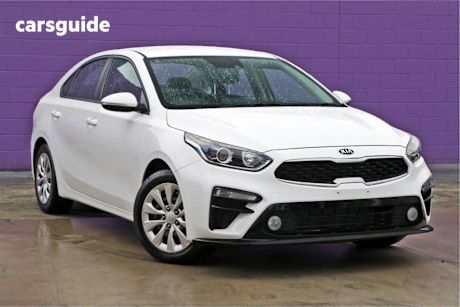 White 2019 Kia Cerato Sedan S F
