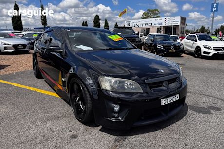 Black 2007 HSV GTS Sedan R