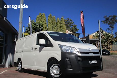 White 2019 Toyota HiAce Commercial R
